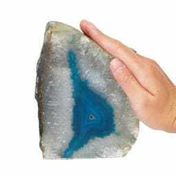 Agate Crystal Lamp N1835 | Himalayan Salt Factory