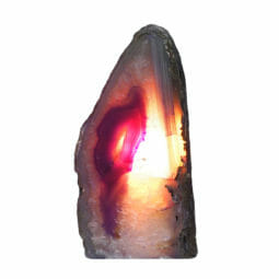 Agate Crystal Lamp N1842 | Himalayan Salt Factory