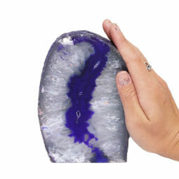 Agate Crystal Lamp N1847 | Himalayan Salt Factory