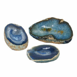 Agate Crystal Polished Bowl N1715 | Himalayan Salt Factory