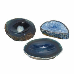 Agate Crystal Polished Bowl N1725 | Himalayan Salt Factory