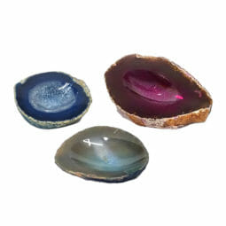 Agate Crystal Polished Bowl N1734 | Himalayan Salt Factory