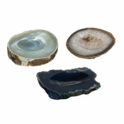 Agate Crystal Polished Bowl N1736 | Himalayan Salt Factory