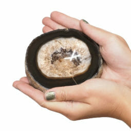 Agate Crystal Polished Bowl N1750 | Himalayan Salt Factory