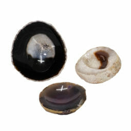 Agate Crystal Polished Bowl N1758 | Himalayan Salt Factory