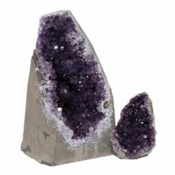 Amethyst Crystal Geode Specimen Set DN1523 | Himalayan Salt Factory