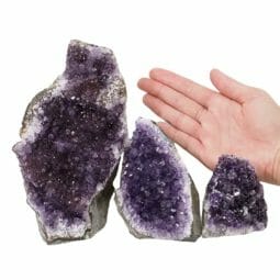 Amethyst Crystal Geode Specimen Set DN1527 | Himalayan Salt Factory