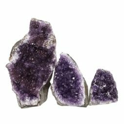 Amethyst Crystal Geode Specimen Set DN1527 | Himalayan Salt Factory