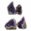 Amethyst Crystal Geode Specimen Set DN1530 | Himalayan Salt Factory