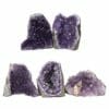 Amethyst Crystal Geode Specimen Set N1646 | Himalayan Salt Factory