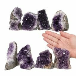 Amethyst Mini Cluster Specimen Set N1638 | Himalayan Salt Factory
