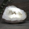 Natural Calcite Geode Lamp with Large LED Light Base DS1833 | Himalayan Salt Factory