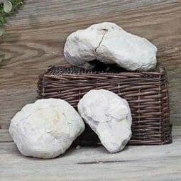 Natural Calcite Geode Pair – 3 Small Geodes Set N1669 | Himalayan Salt Factory