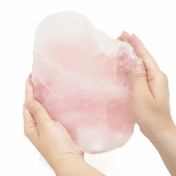 1.18kg Natural Rose Quartz Polished Slab Plate S1096 7 1.18kg Natural Rose Quartz Polished Slab Plate S1096 | Himalayan Salt Factory
