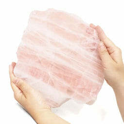 1.78kg Natural Rose Quartz Polished Slab Plate S1098 7 1.78kg Natural Rose Quartz Polished Slab Plate S1098 | Himalayan Salt Factory