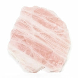 1.78kg Natural Rose Quartz Polished Slab Plate S1098 | Himalayan Salt Factory
