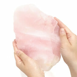 1.11kg Natural Rose Quartz Polished Slab Plate S1101 7 1.11kg Natural Rose Quartz Polished Slab Plate S1101 | Himalayan Salt Factory