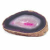 Pink Agate Crystal Polished Bowl DS1876 | Himalayan Salt Factory
