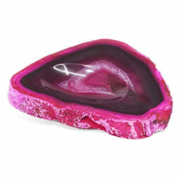 Pink Agate Crystal Polished Bowl DS1877 | Himalayan Salt Factory
