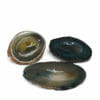 1.92kg Mixed Color Agate Crystal Polished Bowl set of 3 J1873 | Himalayan Salt Factory