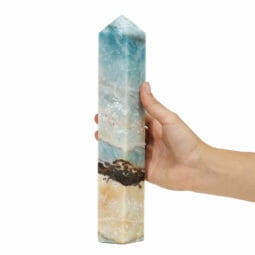 0.89kg Natural Amazonite Terminated Point DK610 | Himalayan Salt Factory