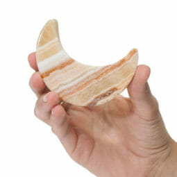 Banded Onyx Moon | Himalayan Salt Factory