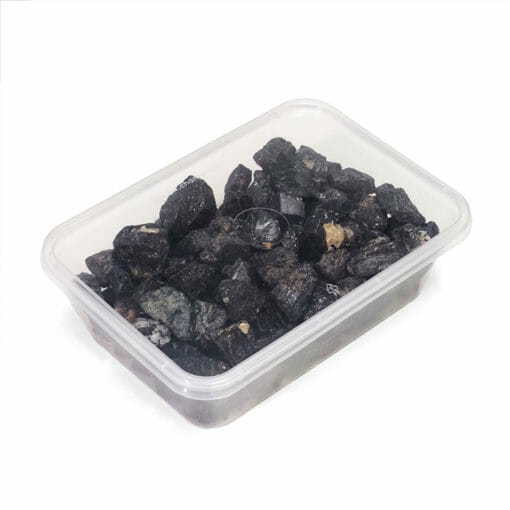 1kg Black Tourmaline Rough (2cm-3cm) Parcel | Himalayan Salt Factory