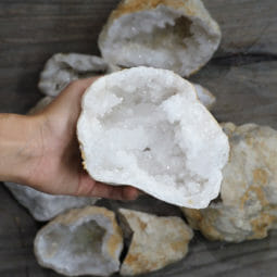 5kg Natural Calcite Druze Pieces Parcel J1911 | Himalayan Salt Factory