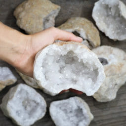 5kg Natural Calcite Druze Pieces Parcel J1912 | Himalayan Salt Factory