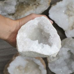 5kg Natural Calcite Druze Pieces Parcel J1914 | Himalayan Salt Factory