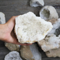 5kg Natural Calcite Druze Pieces Parcel J1908 | Himalayan Salt Factory