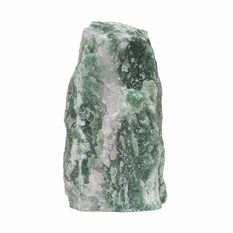 Green Quartz Rough Lamp (220-240V) With White LED Bulb For Sale - AfterPay Available