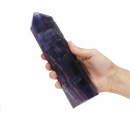 0.86kg Purple Fluorite Terminated Point DK606 | Himalayan Salt Factory
