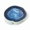 Blue Agate Crystal Polished Bowl - Small (10cm-12cm)