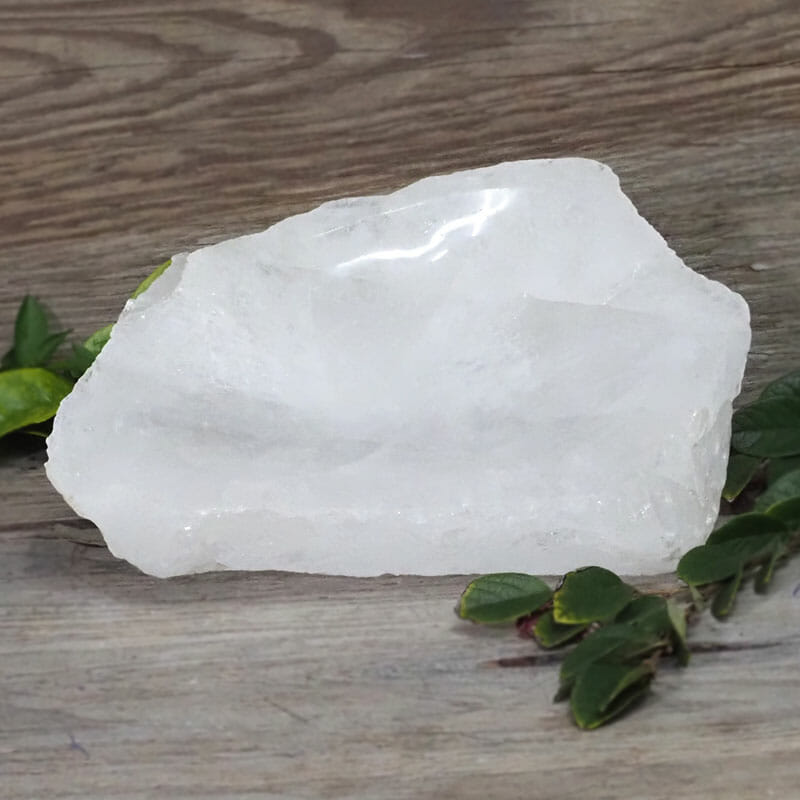 3.55kg Clear Quartz Polished Large Bowl DS1902 3 Clear Quartz Polished Large Bowl DS1902 | Himalayan Salt Factory