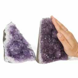 3.48kg Amethyst Crystal Geode Specimen Set 2 Pieces DN1589 7 3.48kg Amethyst Crystal Geode Specimen Set 2 Pieces DN1589 | Himalayan Salt Factory