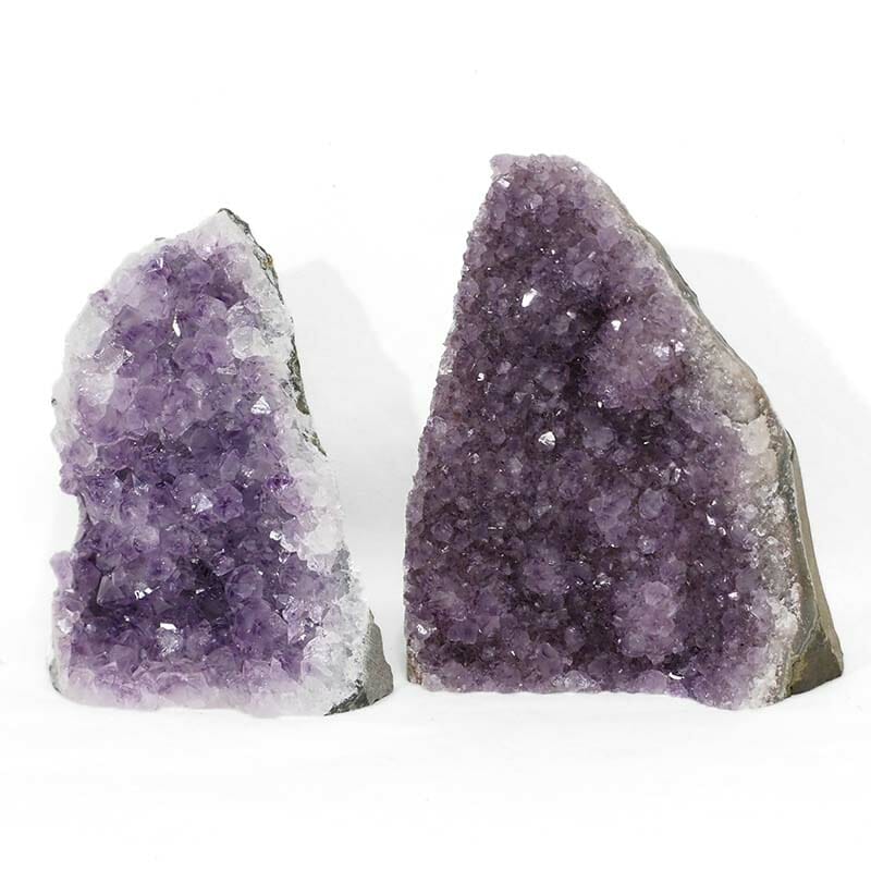 3.48kg Amethyst Crystal Geode Specimen Set 2 Pieces DN1589 3 3.48kg Amethyst Crystal Geode Specimen Set 2 Pieces DN1589 | Himalayan Salt Factory