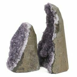 2.70kg Amethyst Crystal Geode Specimen Set 2 Pieces DN1590 6 2.70kg Amethyst Crystal Geode Specimen Set 2 Pieces DN1590 | Himalayan Salt Factory