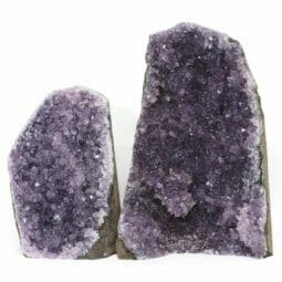 2.70kg Amethyst Crystal Geode Specimen Set 2 Pieces DN1590 | Himalayan Salt Factory