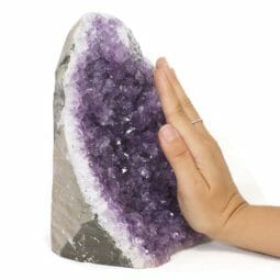 3.58kg Amethyst Crystal Geode Specimen DN1595 | Himalayan Salt Factory
