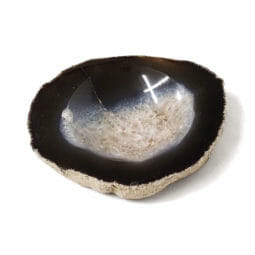 Natural Agate Crystal Polished Bowl – Small (10cm-12cm) | Himalayan Salt Factory