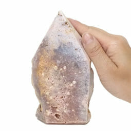 Natural Pink Amethyst Terminated Point DS1917 | Himalayan Salt Factory