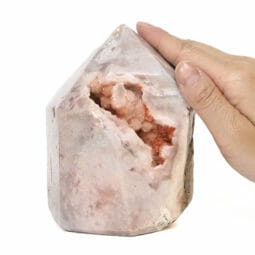 Natural Pink Amethyst Terminated Point DS1919 | Himalayan Salt Factory