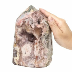 Natural Pink Amethyst Terminated Point DS1930 | Himalayan Salt Factory