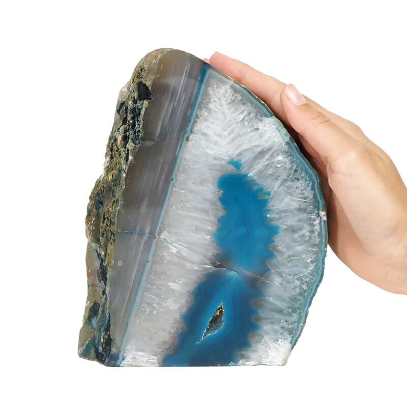 2.08kg Agate Crystal Lamp J1921 5 2.08kg Agate Crystal Lamp J1921 | Himalayan Salt Factory