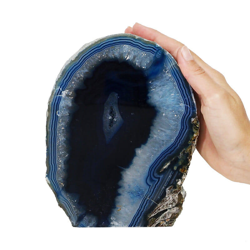 2.05kg Agate Crystal Lamp J1933 5 2.05kg Agate Crystal Lamp J1933 | Himalayan Salt Factory