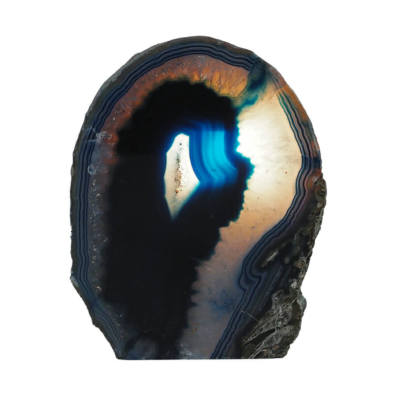 2.05kg Agate Crystal Lamp J1933 4 2.05kg Agate Crystal Lamp J1933 | Himalayan Salt Factory