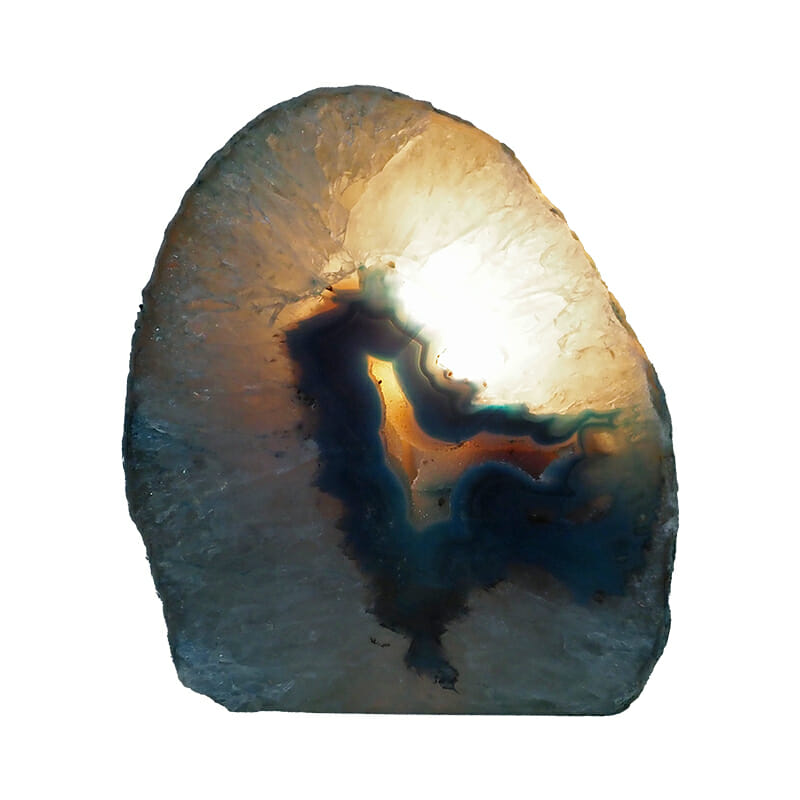 2.03kg Agate Crystal Lamp J1943 4 2.03kg Agate Crystal Lamp J1943 | Himalayan Salt Factory