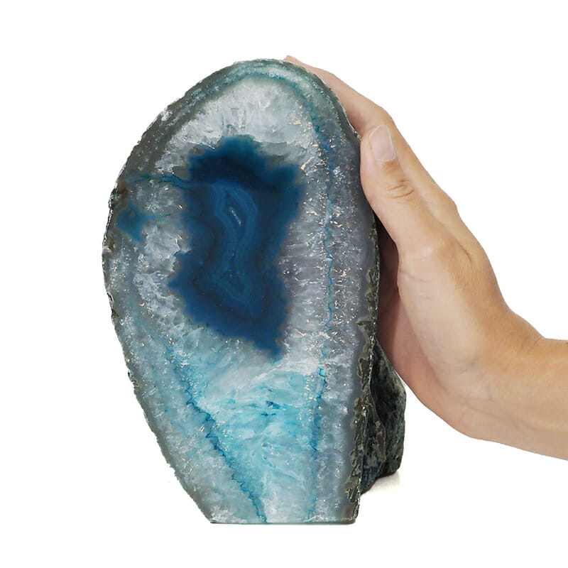 2.28kg Agate Crystal Lamp J1945 5 2.28kg Agate Crystal Lamp J1945 | Himalayan Salt Factory