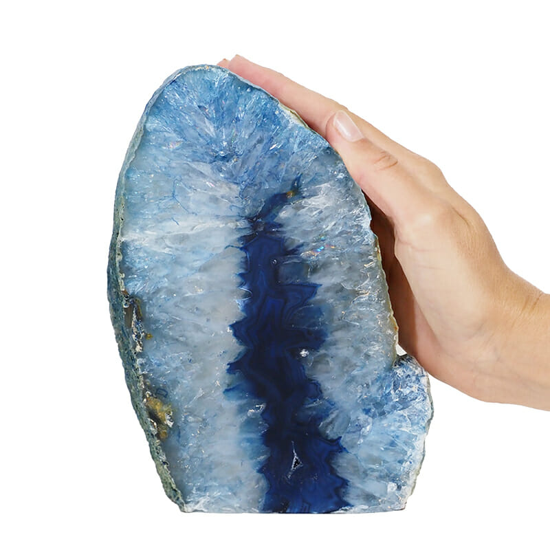 2.00kg Agate Crystal Lamp J1949 5 2.00kg Agate Crystal Lamp J1949 | Himalayan Salt Factory